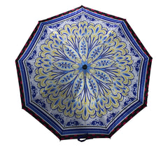 Multicolor Flower Print Umbrella for Kids & Adults - Rainproof & Stylish
