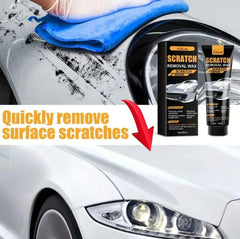 Deep Car Scratch Repair Paste with Wipe & Sponge for All Paint Types