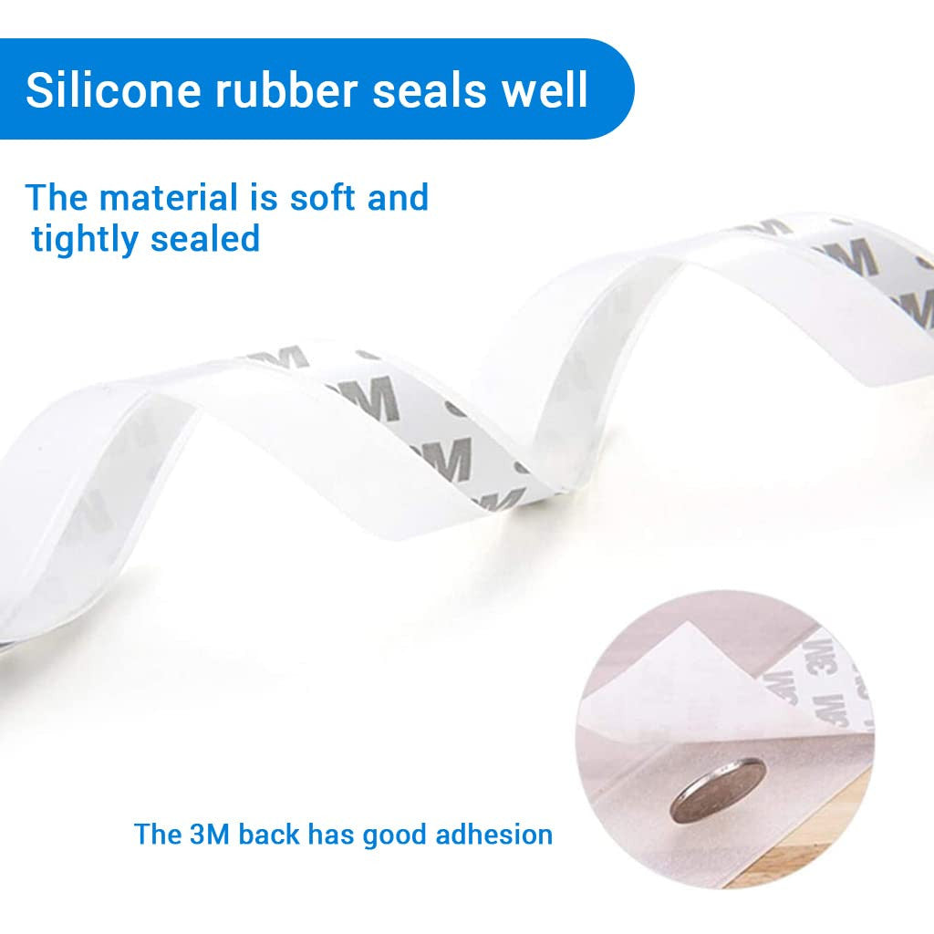 3M Silicone Door & Window Seal Strip, 45mm, Self-Adhesive, 3M