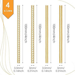 Adjustable Ring Sizer Set for Precise Fit - 4 Sizes