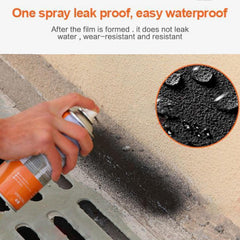 Black Flexible Rubber Coating Spray for Waterproof Leak Repair