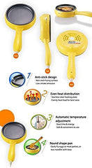 Multi-Function 7-Egg Egg Boiler & Frying Pan with Handle