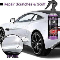 3-in-1 Car Coating Spray: Waterless Wash, Shine & Protection
