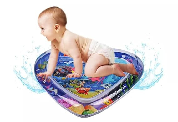 Heart-Shaped Baby Slapped Pad & Water Play Mat for Kids