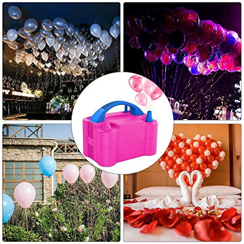 High Power Electric Balloon Pump with 2 Nozzles for Fast Inflation