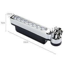 2 Pcs Car Running Lights with 8 LED for Enhanced Visibility