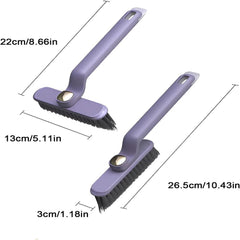 360° Rotating Gap Cleaning Brush with Hard Bristles