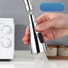 360° Movable Turbo Sink & Shower Faucet with 3 Modes & Water Saving