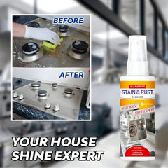 All-Purpose Rust & Stain Cleaner Spray for Kitchen Surfaces