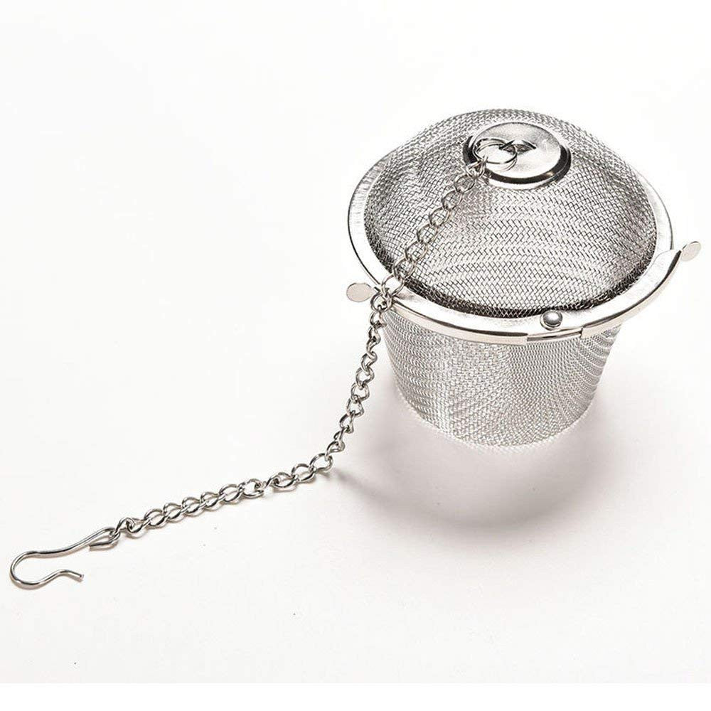 Big Stainless Steel Tea Infuser Strainer for Loose Leaf & Herbs