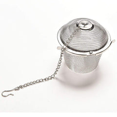 Big Stainless Steel Tea Infuser Strainer for Loose Leaf & Herbs
