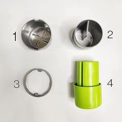 4-Blade Dry Fruit & Nut Cutter Slicer for Easy Prep