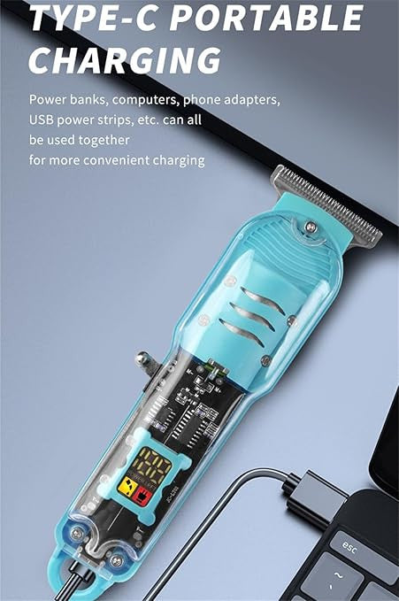 Professional Electric Hair Clipper & Trimmer for Men