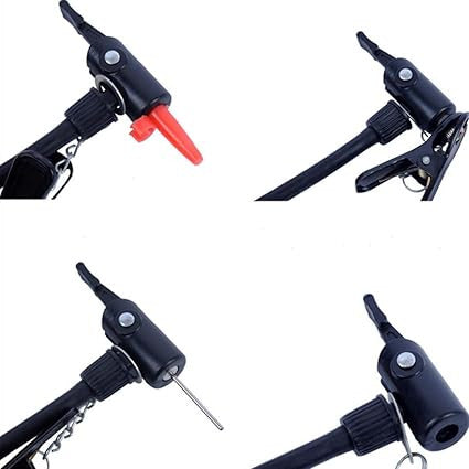 Portable Mini Bicycle Foot Pump for Inflating Bikes and Air Devices