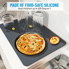 Large 40x60cm Water-Absorbent Dish Drying Mat – Non-Slip, Quick-Dry Kitchen Pad