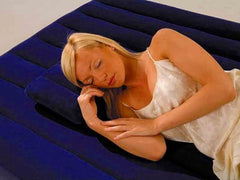 Intex Soft Comfort Inflatable Travel Pillow for Sleep & Relaxation