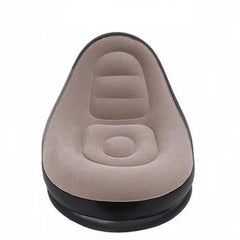 Inflatable Flocking Lounge Chair for Adults – Indoor & Outdoor Use