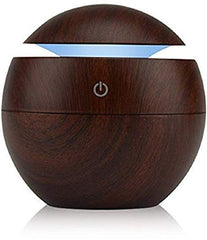 Dark Wooden Aroma Diffuser & Humidifier for Bedroom & Office