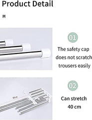 Multi-Functional 5-in-1 Foldable Pants & Trousers Hanger for Closet Organization