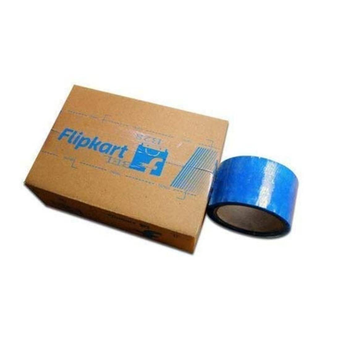 2" Blue Transparent Flipkart Tape 100m for Packaging & Promotions