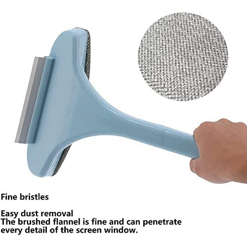 2-in-1 Multi-Function Window & Screen Cleaning Brush with Extendable Handle