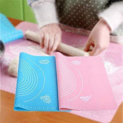 Non-Stick Silicone Roti & Pastry Mat 50x40cm for Baking & Rolling