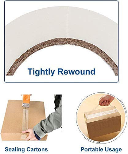 3" Transparent 100m Packaging Tape - Clear Cello Tape