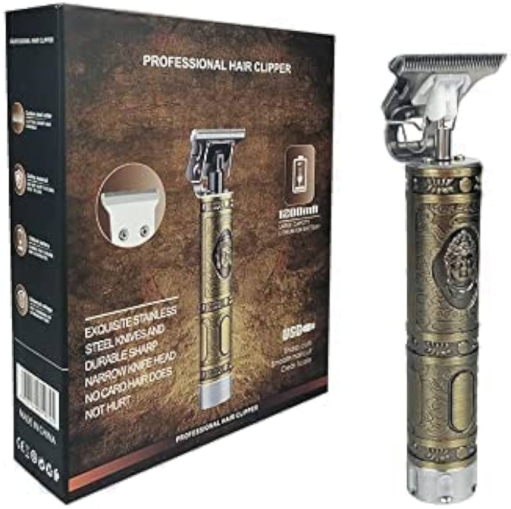 Budha Professional Cordless T-Blade Hair Trimmer for Men