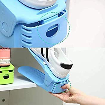 Adjustable Shoe Slotz Organizer - 1 Pc