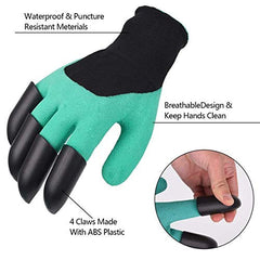 Durable Puncture-Resistant Garden Gloves with Built-In Claws for Digging and Planting
