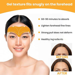 10Pcs Forehead Wrinkle Patch Set for Smoother Skin