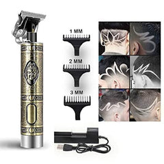 Budha Professional Cordless T-Blade Hair Trimmer for Men