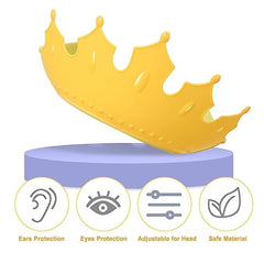 Adjustable Silicone Baby Shower Cap - Waterproof, Leakproof & Safe for Kids