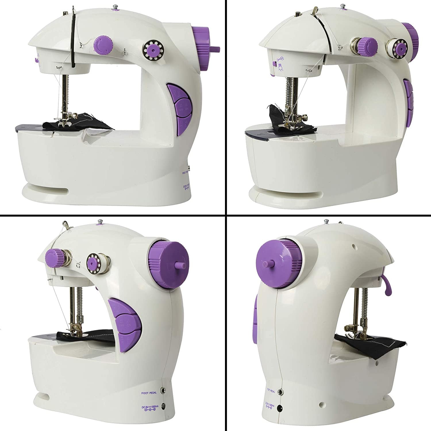 4-in-1 Portable Mini Sewing Machine for Quick Repairs and Crafts