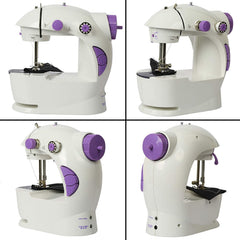 4-in-1 Portable Mini Sewing Machine for Quick Repairs and Crafts