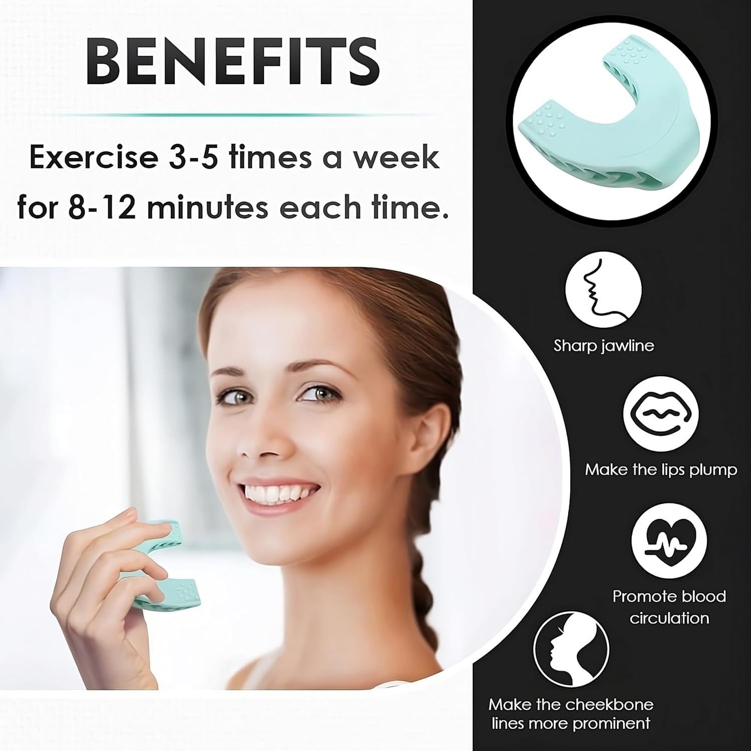 New Jaw Exerciser for Face Slimming & Neck Toning