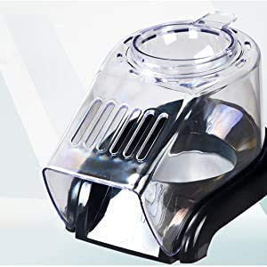 Hot Air Popcorn Maker with Measuring Cup & Removable Lid