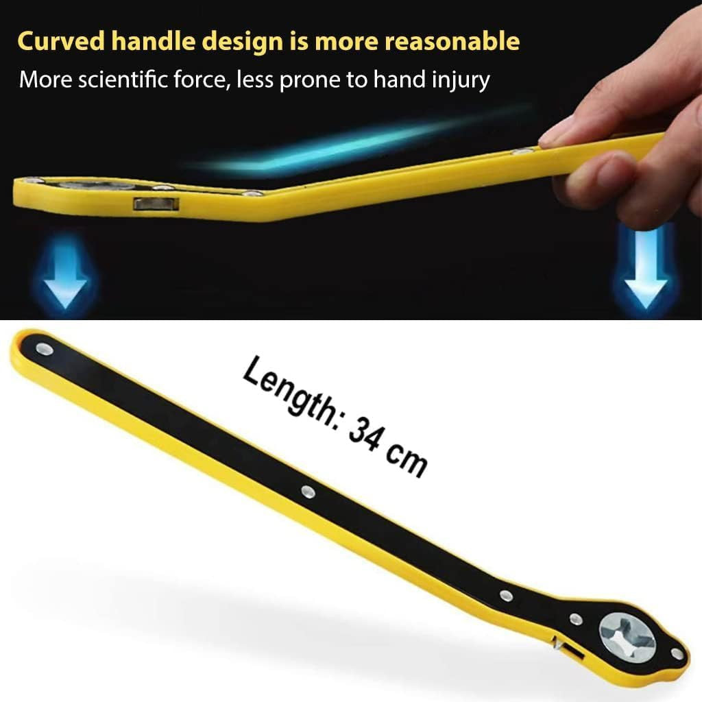 Universal Car Jack Ratchet Wrench for Easy Lifting