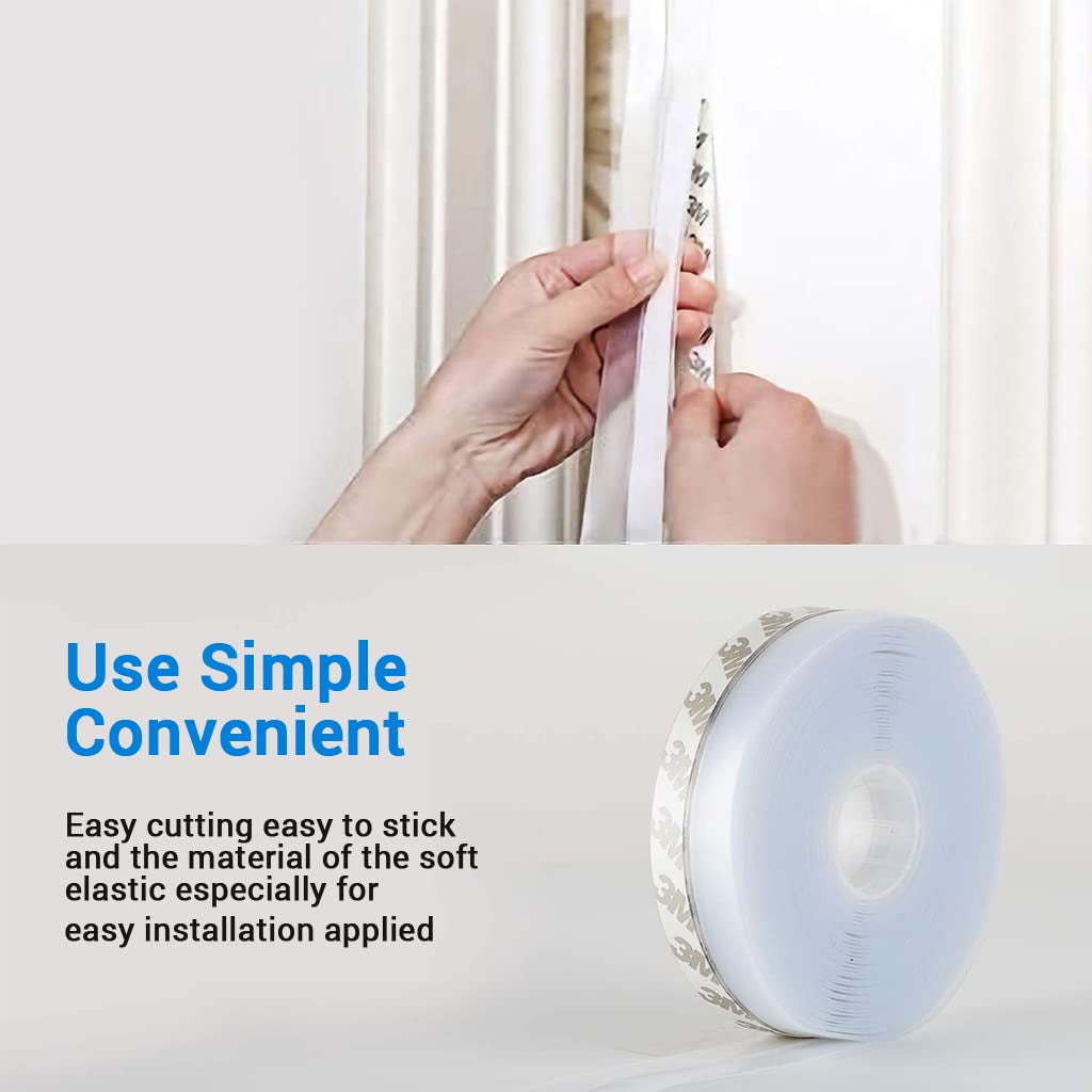 3M Silicone Door & Window Seal Strip, 45mm, Self-Adhesive, 3M