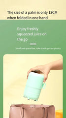 Portable Wireless Foldable Cup Blender for On-the-Go Smoothies