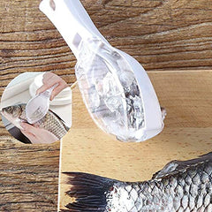 Fish Scale Scraper with Lid - Fast, Safe, and Easy Fish Cleaning Tool