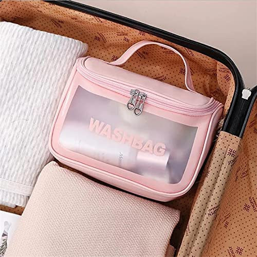 Large Multi-Functional Wash & Makeup Bag for Toiletry Storage
