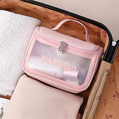 Large Multi-Functional Wash & Makeup Bag for Toiletry Storage