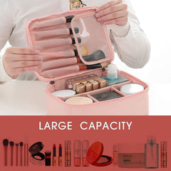 Waterproof Portable Travel Cosmetic Bag & Makeup Organizer