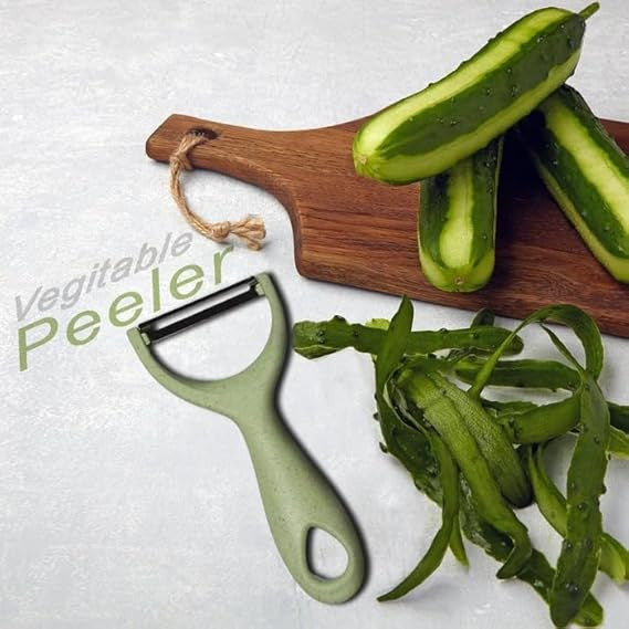 6-Piece Color Printing Kitchen Knife Set with Stainless Steel Blades