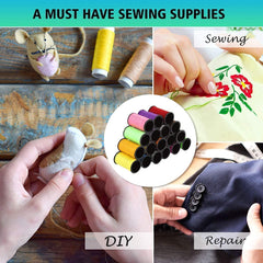 Premium Travel Sewing Kit with Needles, Thread & Repair Tools