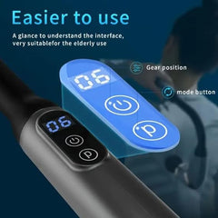 U-Shape Portable Massage Gun with Extension Handle for Muscle Relief