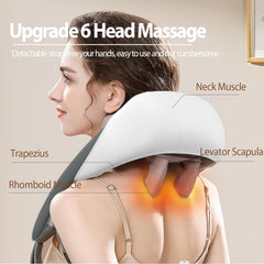 Electric Neck & Shoulder Massager for Back Relief