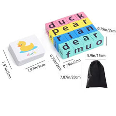 Time Puzzle Word Race Cube - Spelling & Puzzle Challenge