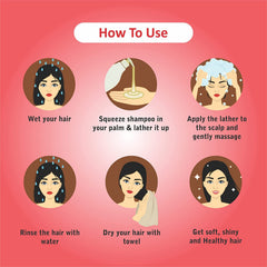 Organic Pomegranate Shampoo for Dry, Damaged & Brittle Hair